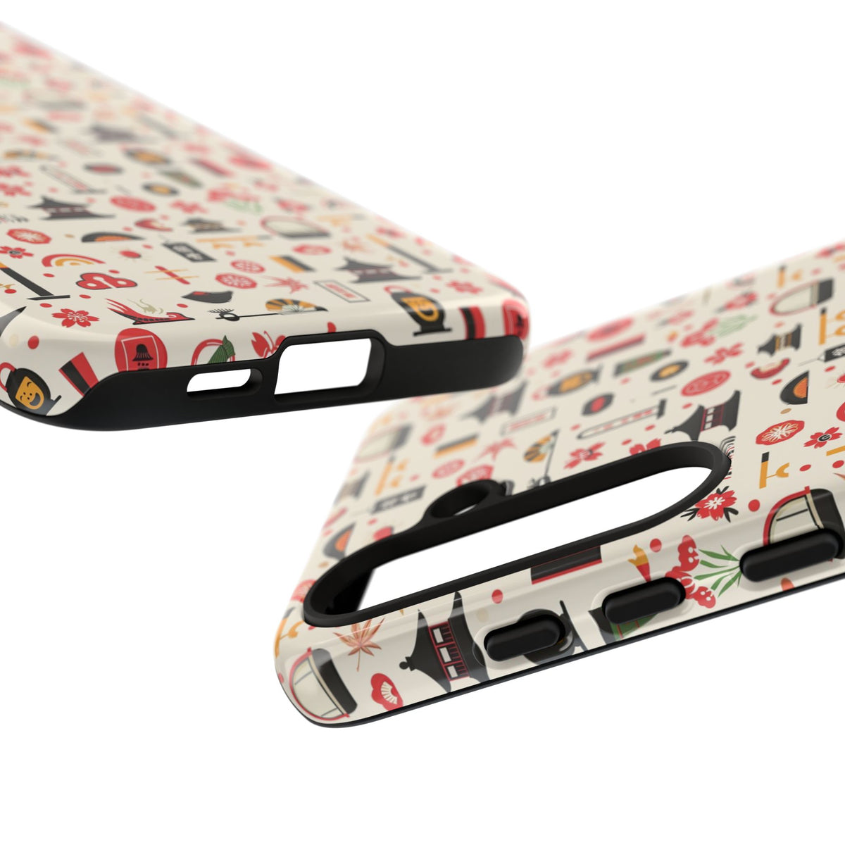 Japanese Pattern Phone Case – Elegant & Timeless Design for Your Phone 100