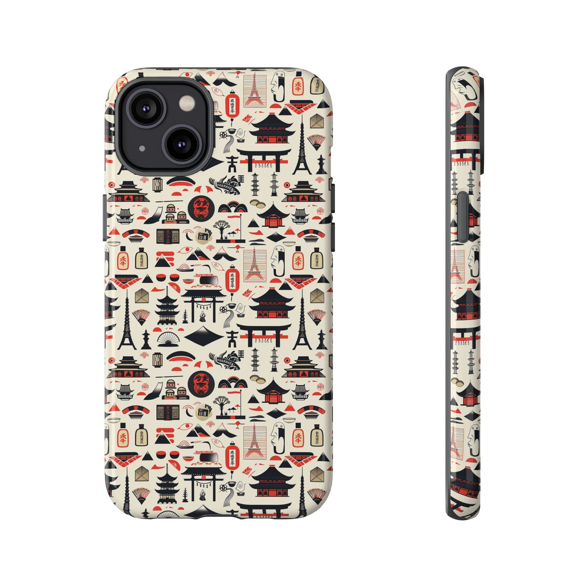 Japanese Pattern Phone Case – Elegant & Timeless Design for Your Phone 010