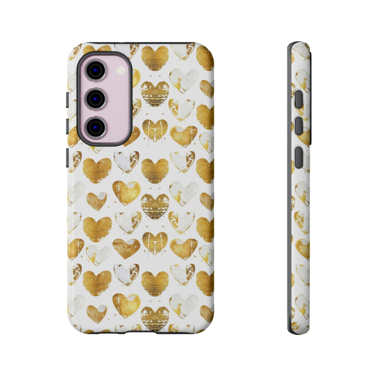 Heart Pattern Phone Case – Stylish & Loving Design for Your Device 369