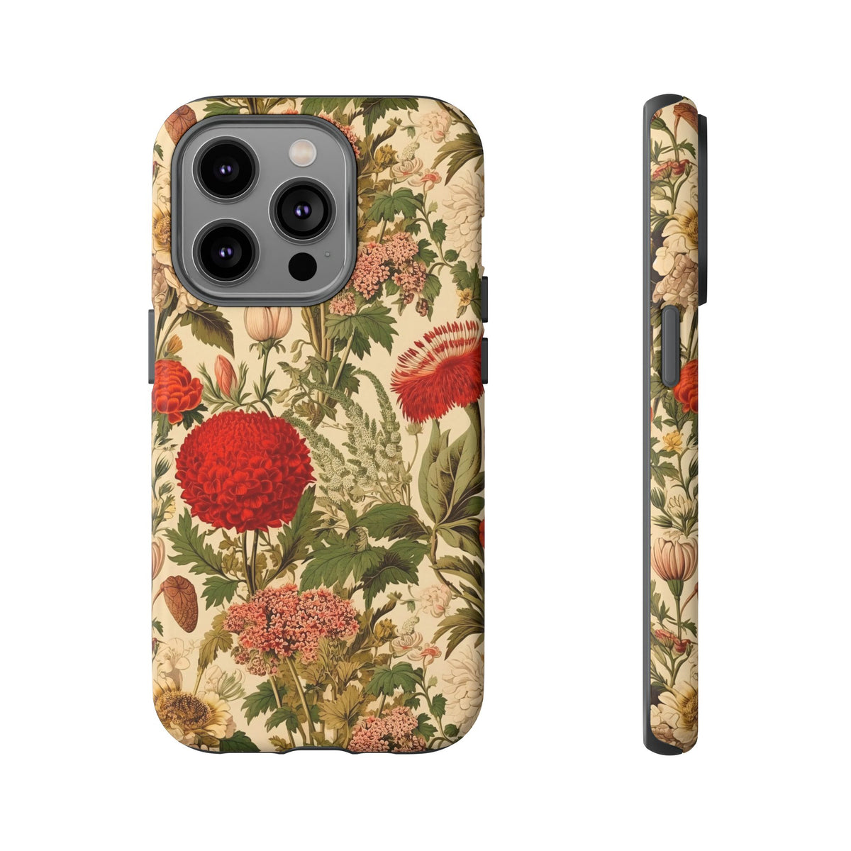 Antique Garden Botanical Phone Case - Vintage Botanical Phone Cover 2