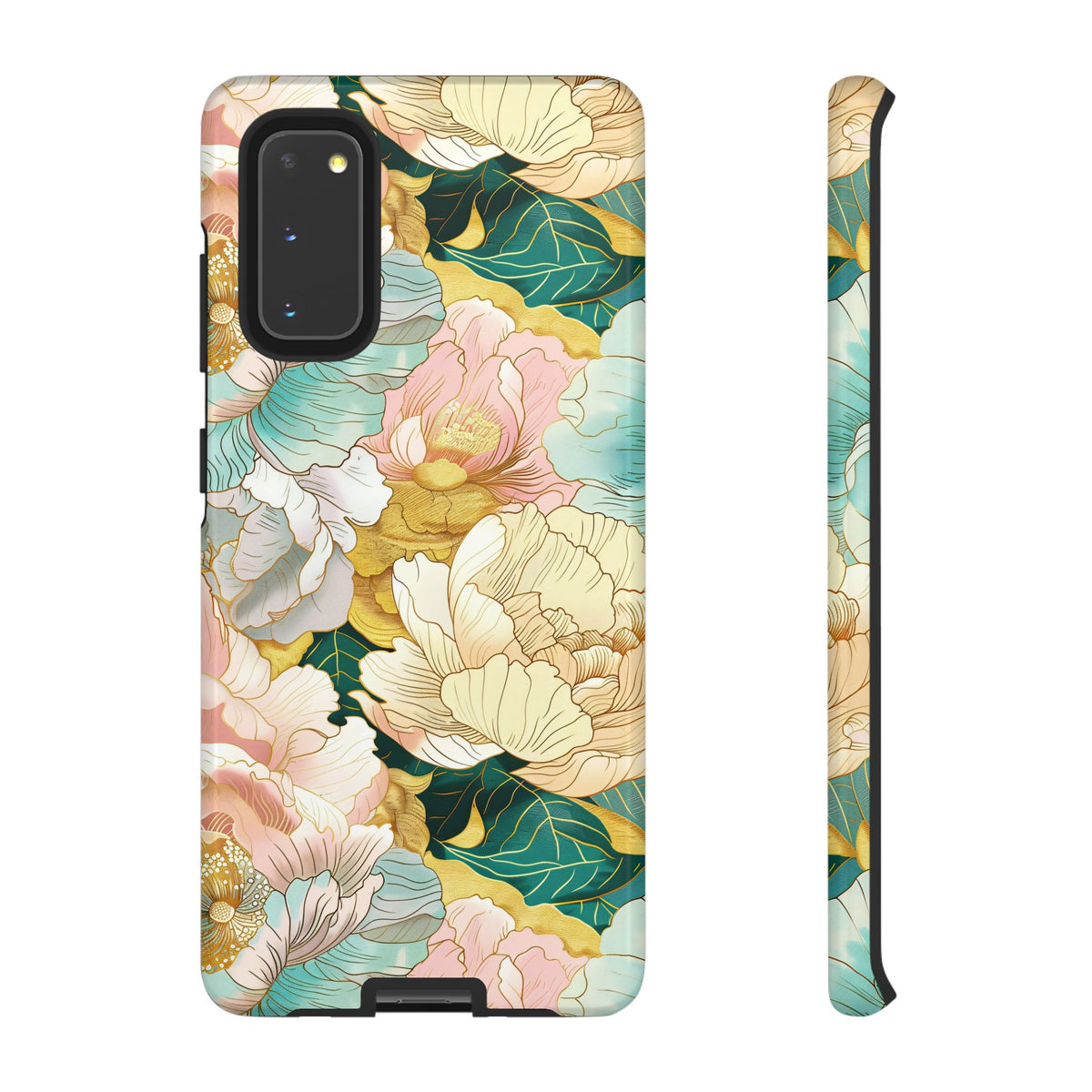 Japanese Blossom Asian Floral Design Phone Case – Elegant Floral Phone Cover