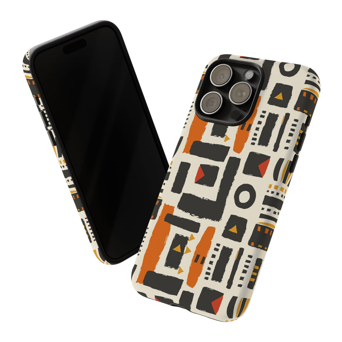 Stylish African Pattern Phone Case – Unique and Vibrant Protection 121