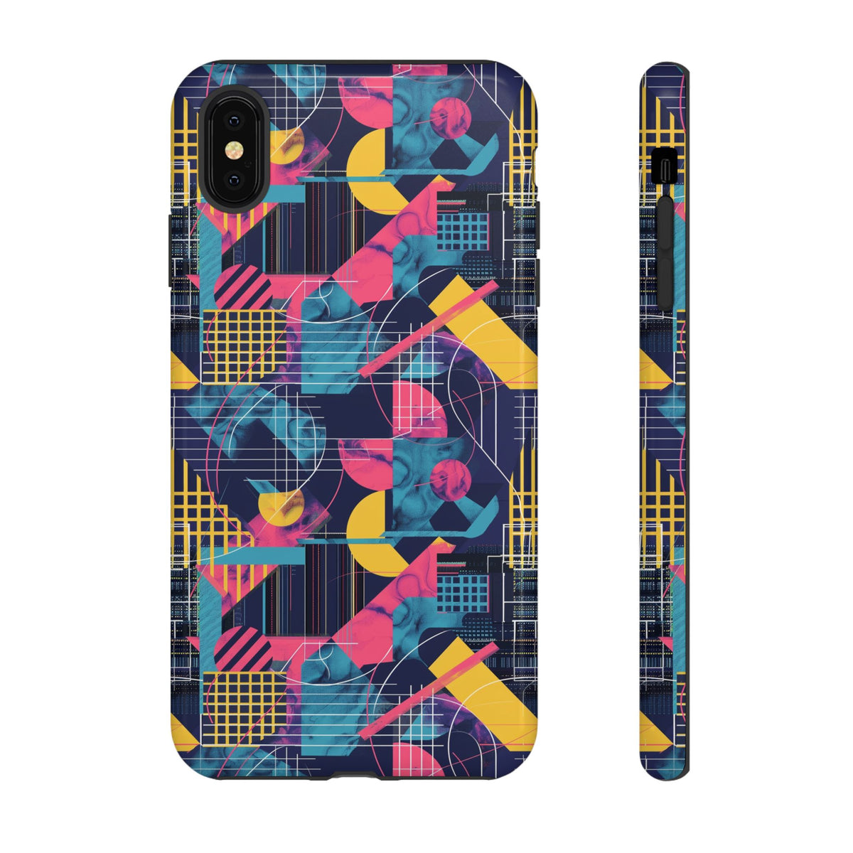 Retro 80s Seamless Phone Case – Vintage Style Meets Modern Protection 188