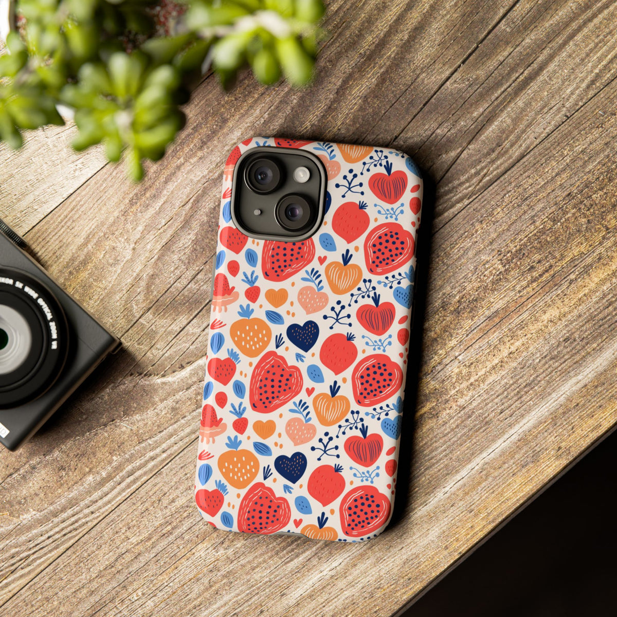 Fruit Pattern Phone Case – Vibrant & Fun Design for Your Smartphone 917