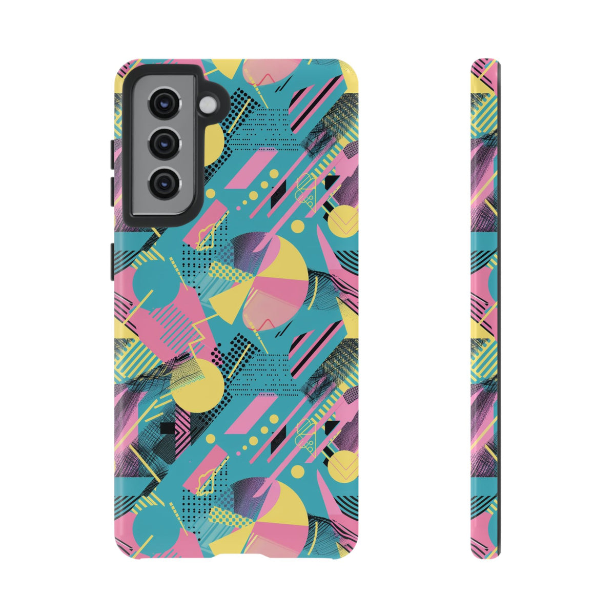 Retro 80s Seamless Phone Case – Vintage Style Meets Modern Protection 083