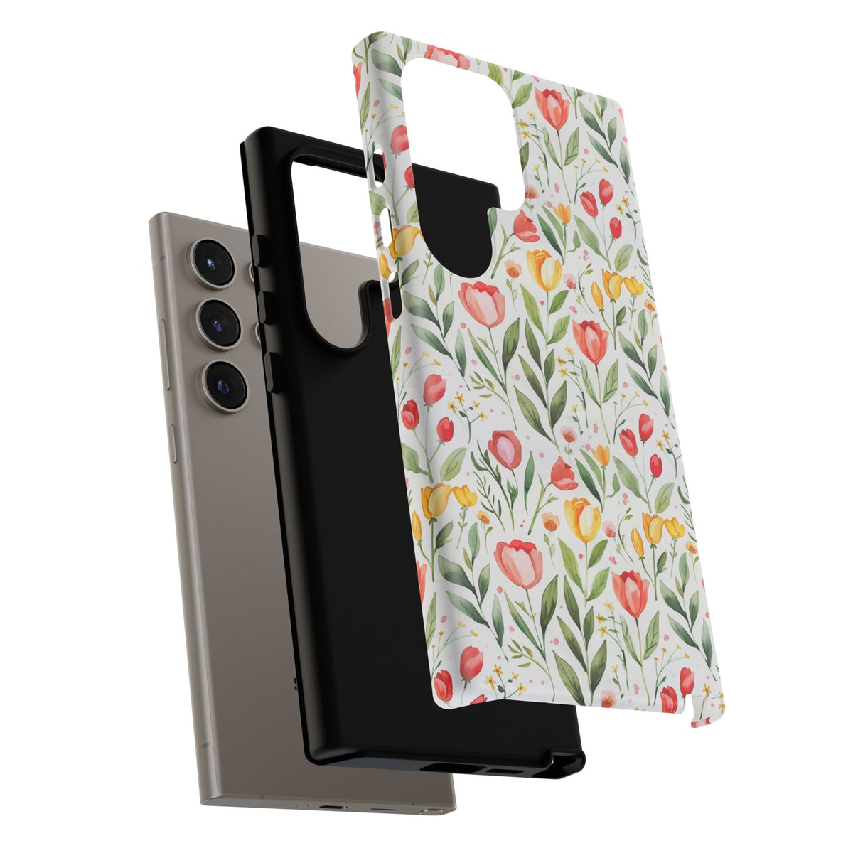 Spring Pattern Phone Case – Fresh & Vibrant Design for Your Phone 417