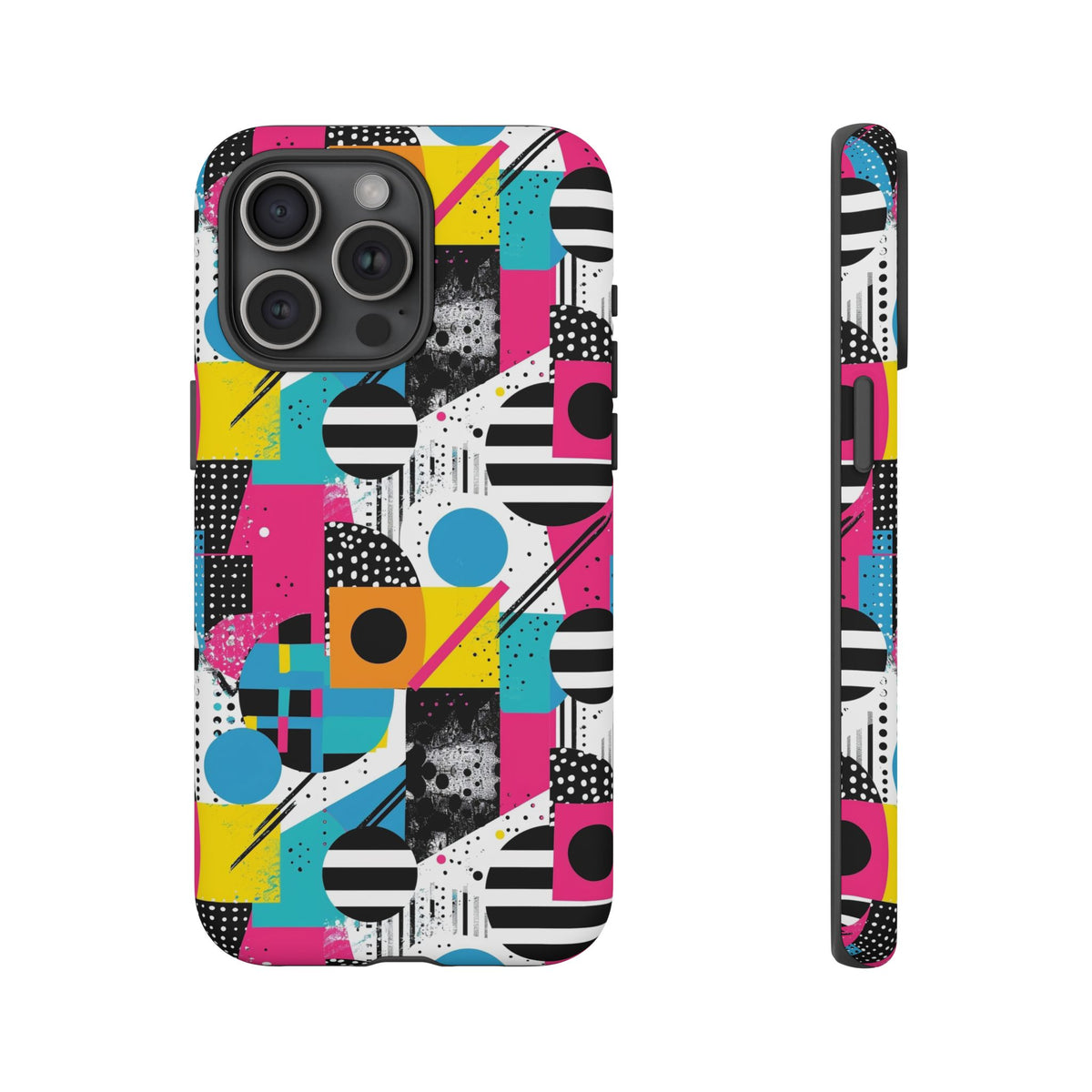 Retro 80s Seamless Phone Case – Vintage Style Meets Modern Protection 176