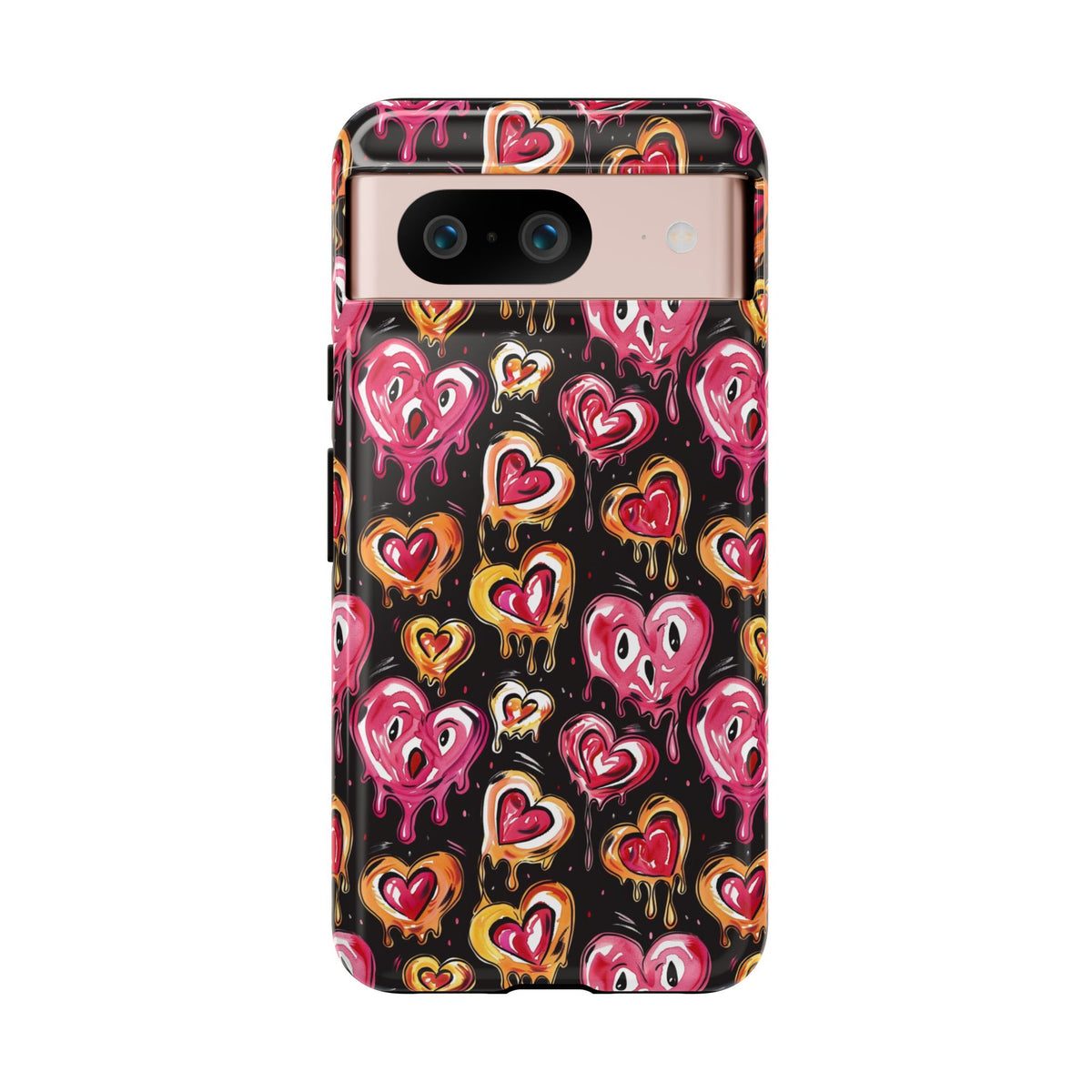 Heart Pattern Phone Case – Stylish & Loving Design for Your Device 361