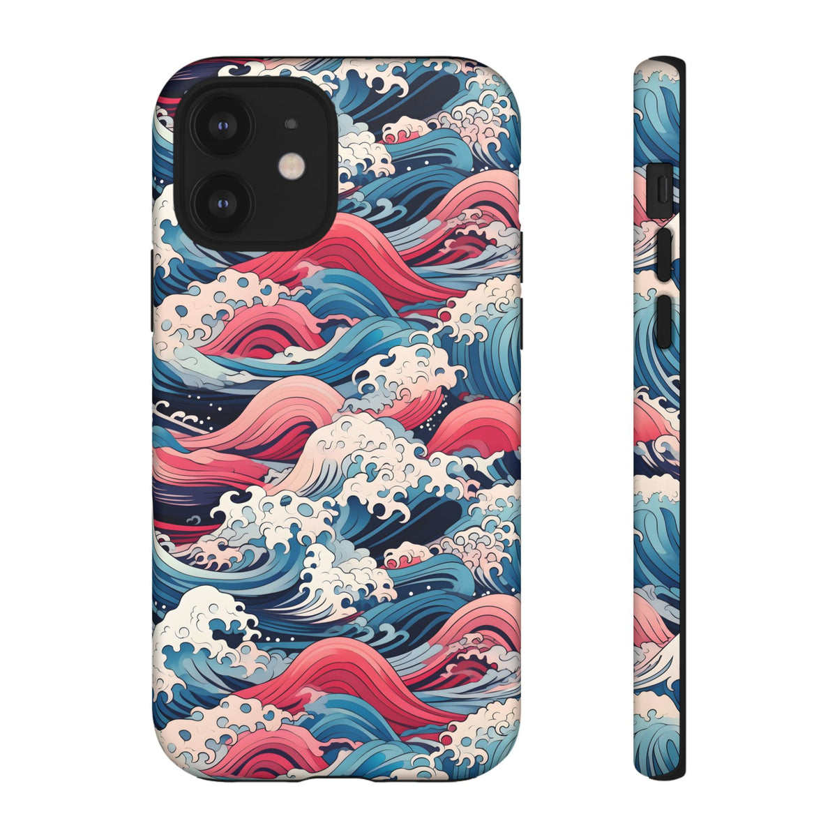 Japanese Waves Phone Case – Embrace Timeless Elegance with Classic Design 3