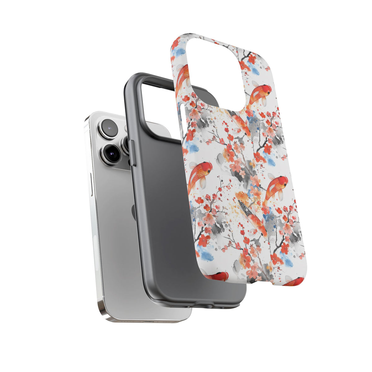 Japanese Pattern Phone Case – Elegant & Timeless Design for Your Phone 035