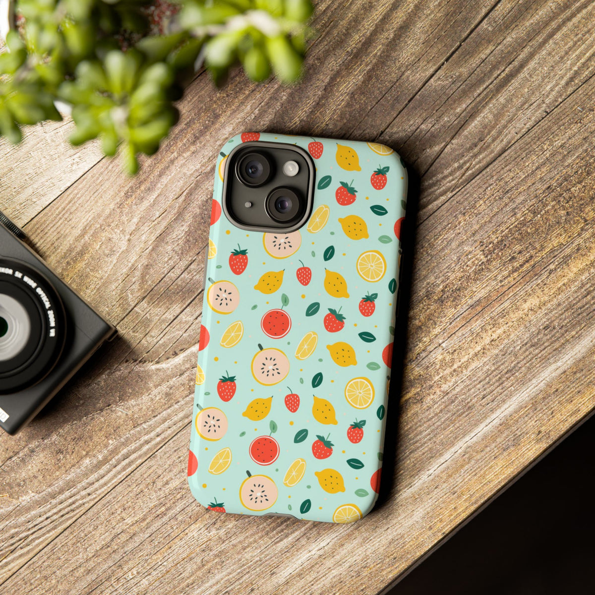 Fruit Pattern Phone Case – Vibrant & Fun Design for Your Smartphone 904