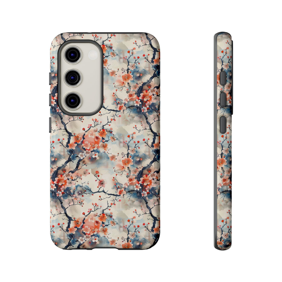 Japanese Pattern Phone Case – Elegant & Timeless Design for Your Phone 039