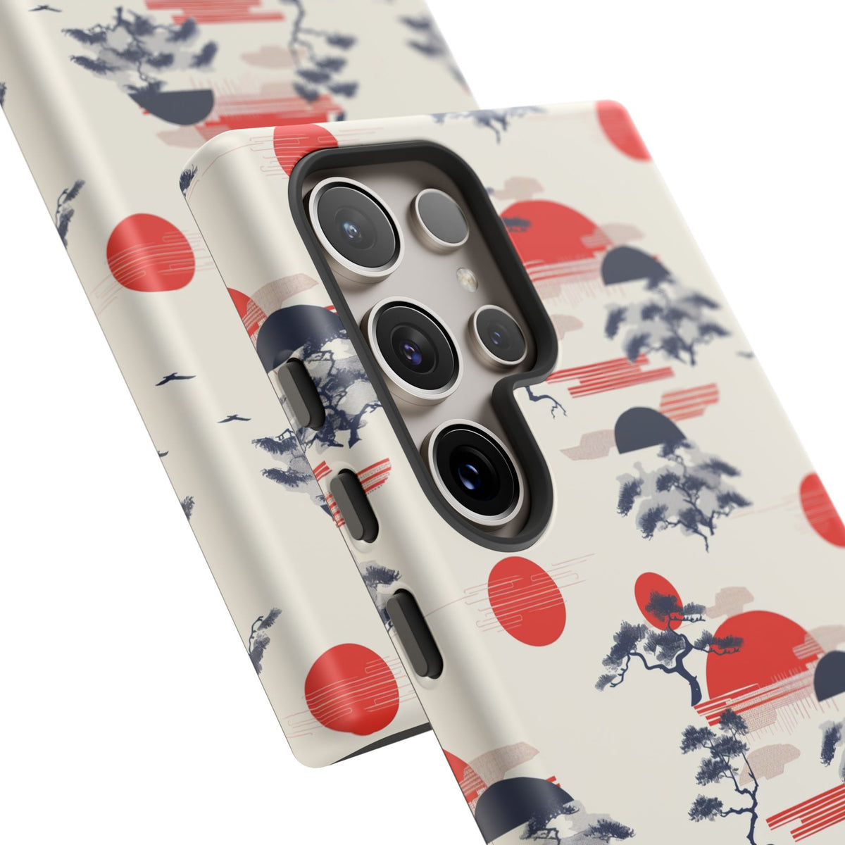 Japanese Pattern Phone Case – Elegant & Timeless Design for Your Phone 047