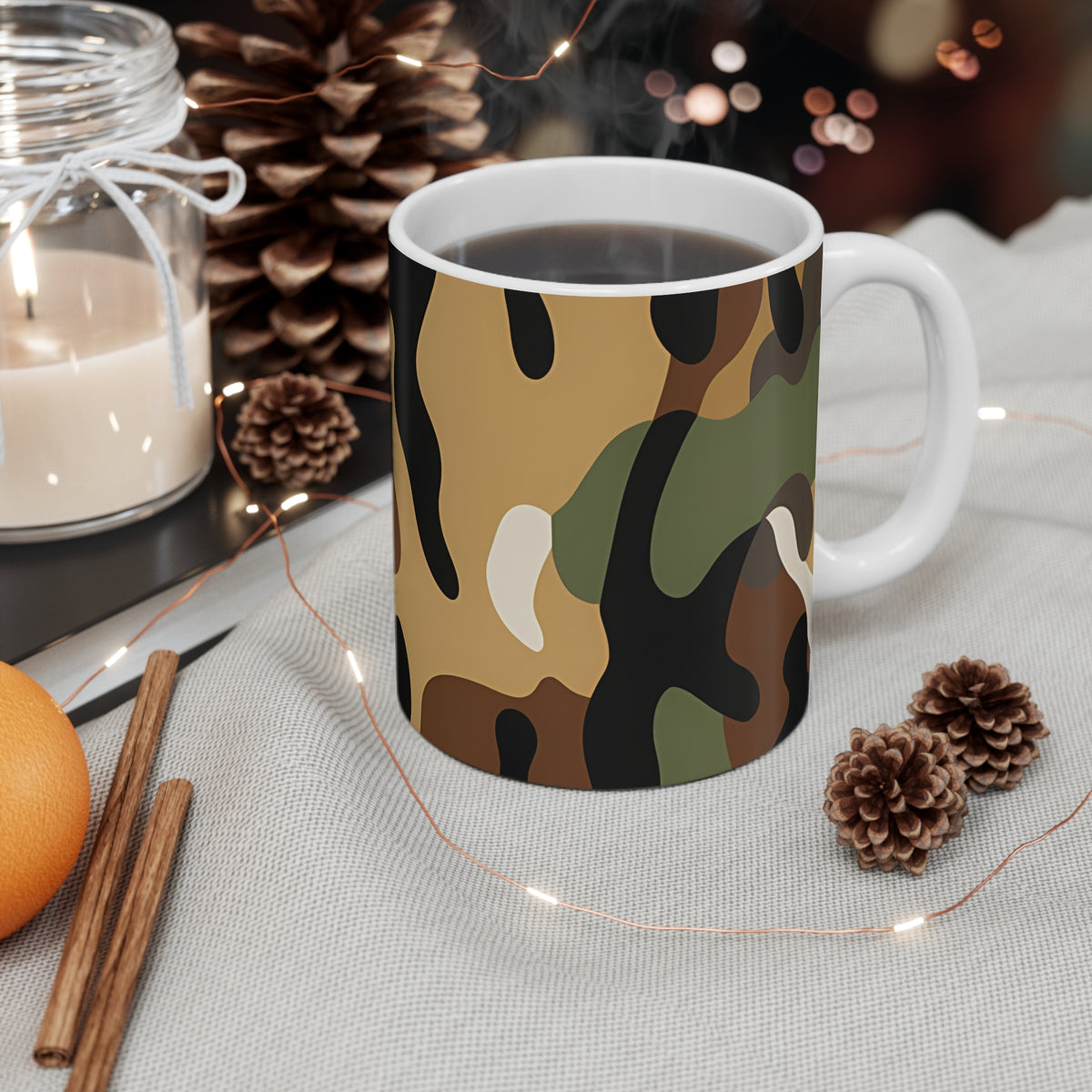 All-Over Camouflage Pattern Coffee Mug 06