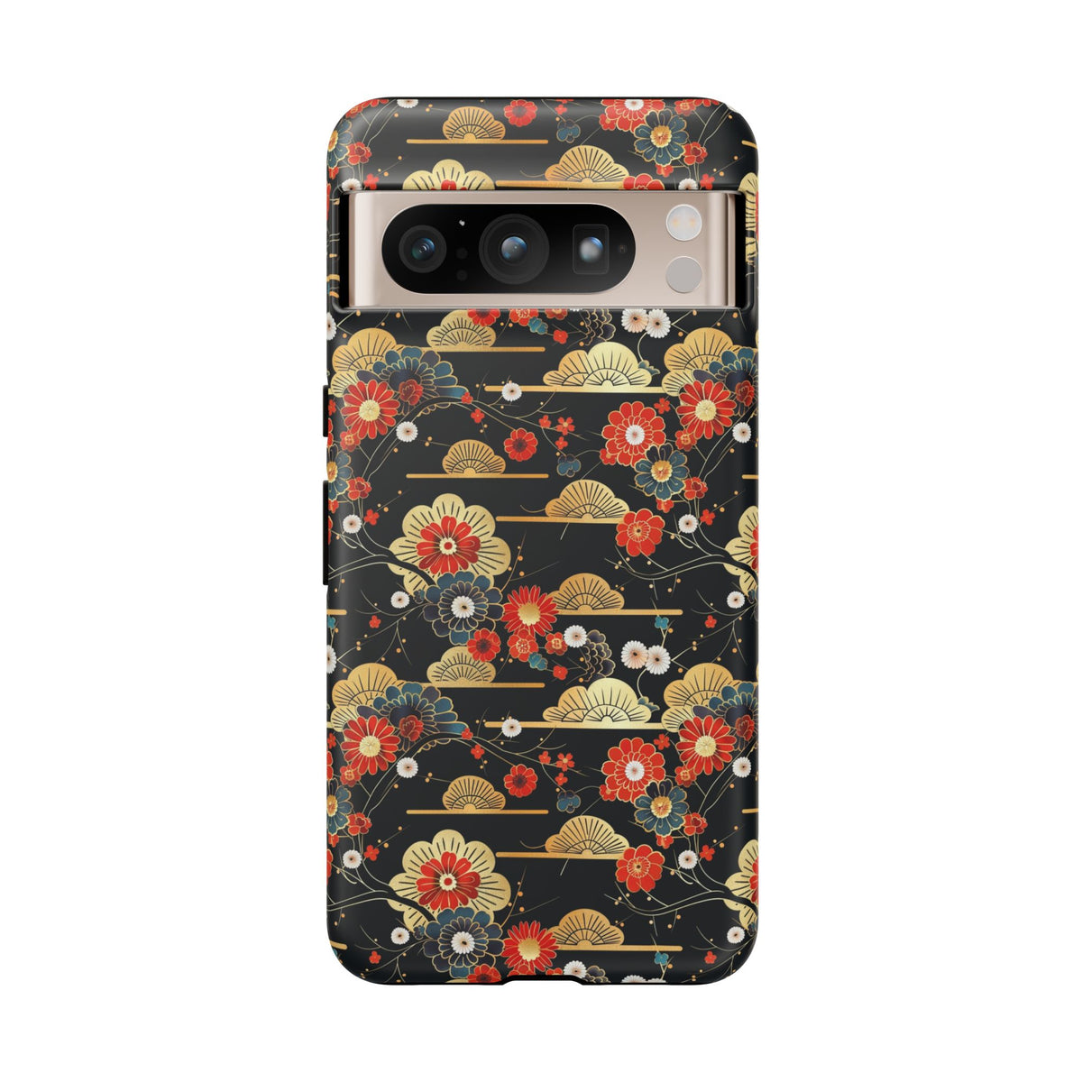 Japanese Pattern Phone Case – Elegant & Timeless Design for Your Phone 063