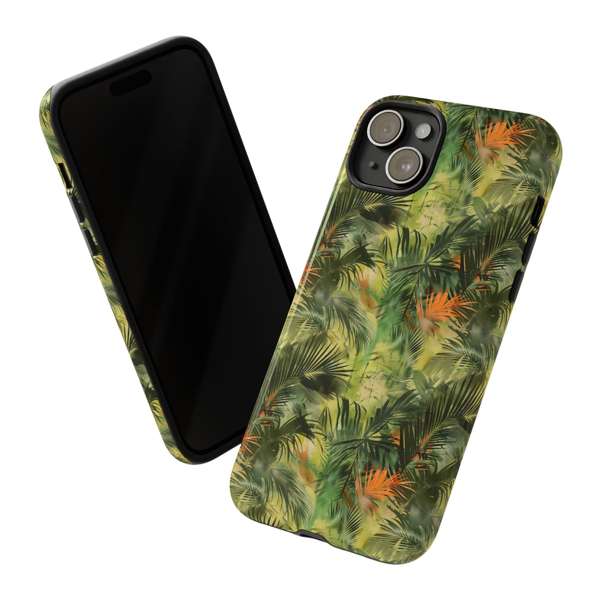 Jungle Pattern Phone Case - Tropical Nature Print for Ultimate Protection