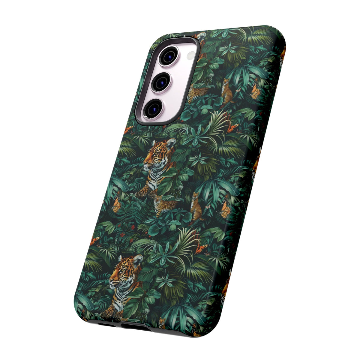 Jungle Pattern Phone Case – Exotic & Lush Design for Your Phone 326