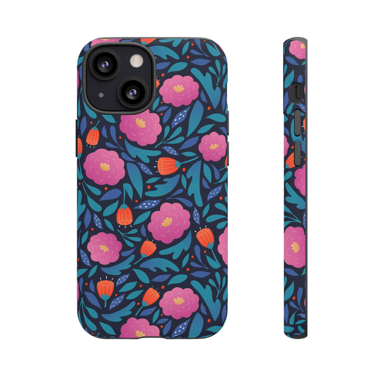 Colorful Little Flower Design Phone Case – Bright and Cheerful Floral Phone Cover 2