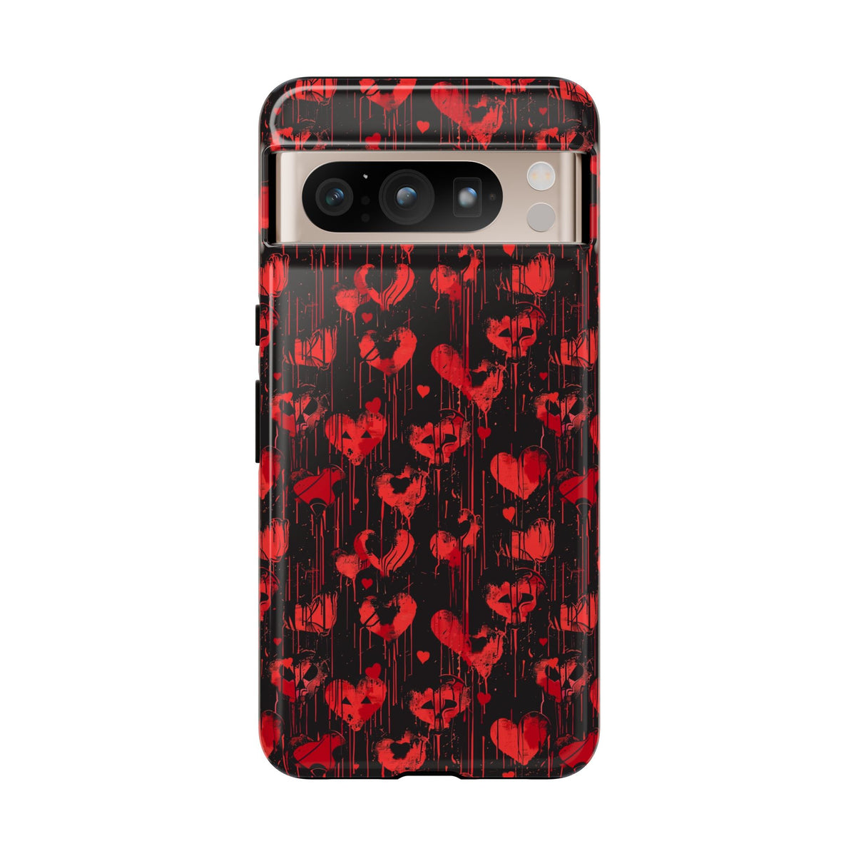 Heart Pattern Phone Case – Stylish & Loving Design for Your Device 825