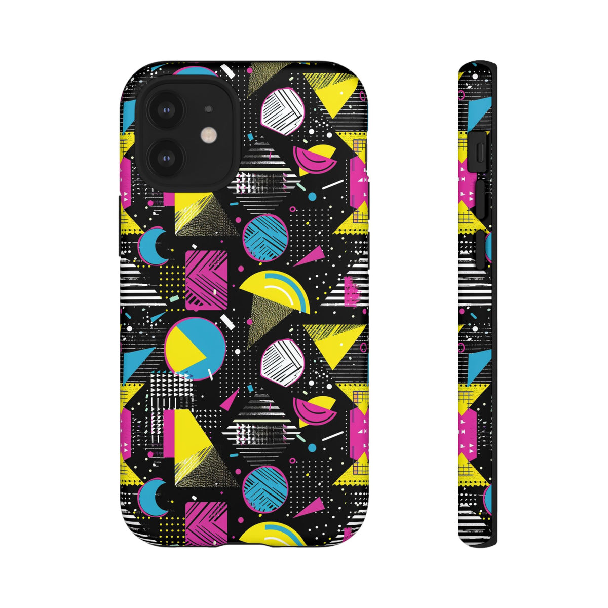 Retro 80s Seamless Phone Case – Vintage Style Meets Modern Protection 206