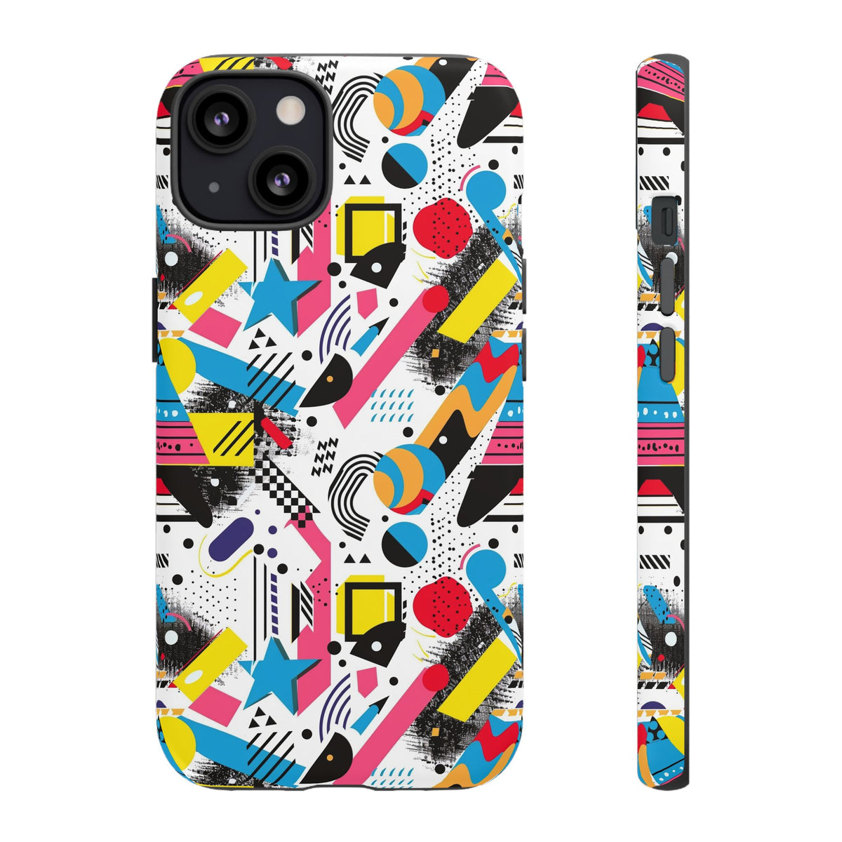 Retro 80s Seamless Phone Case – Vintage Style Meets Modern Protection 094