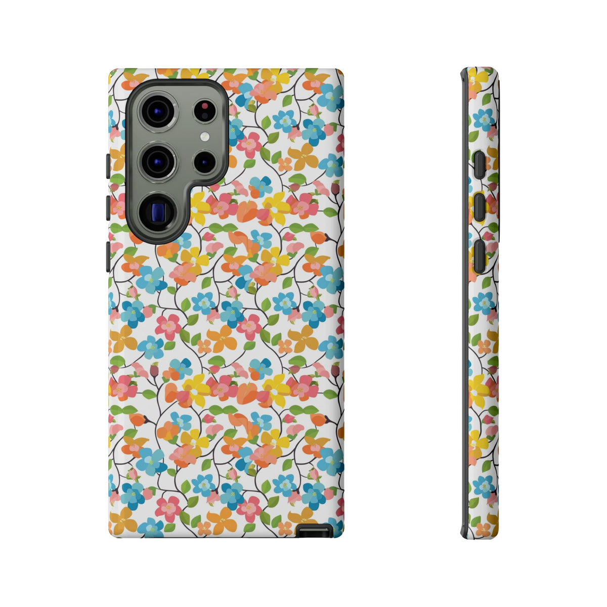 Spring Pattern Phone Case – Fresh & Vibrant Design for Your Phone 407