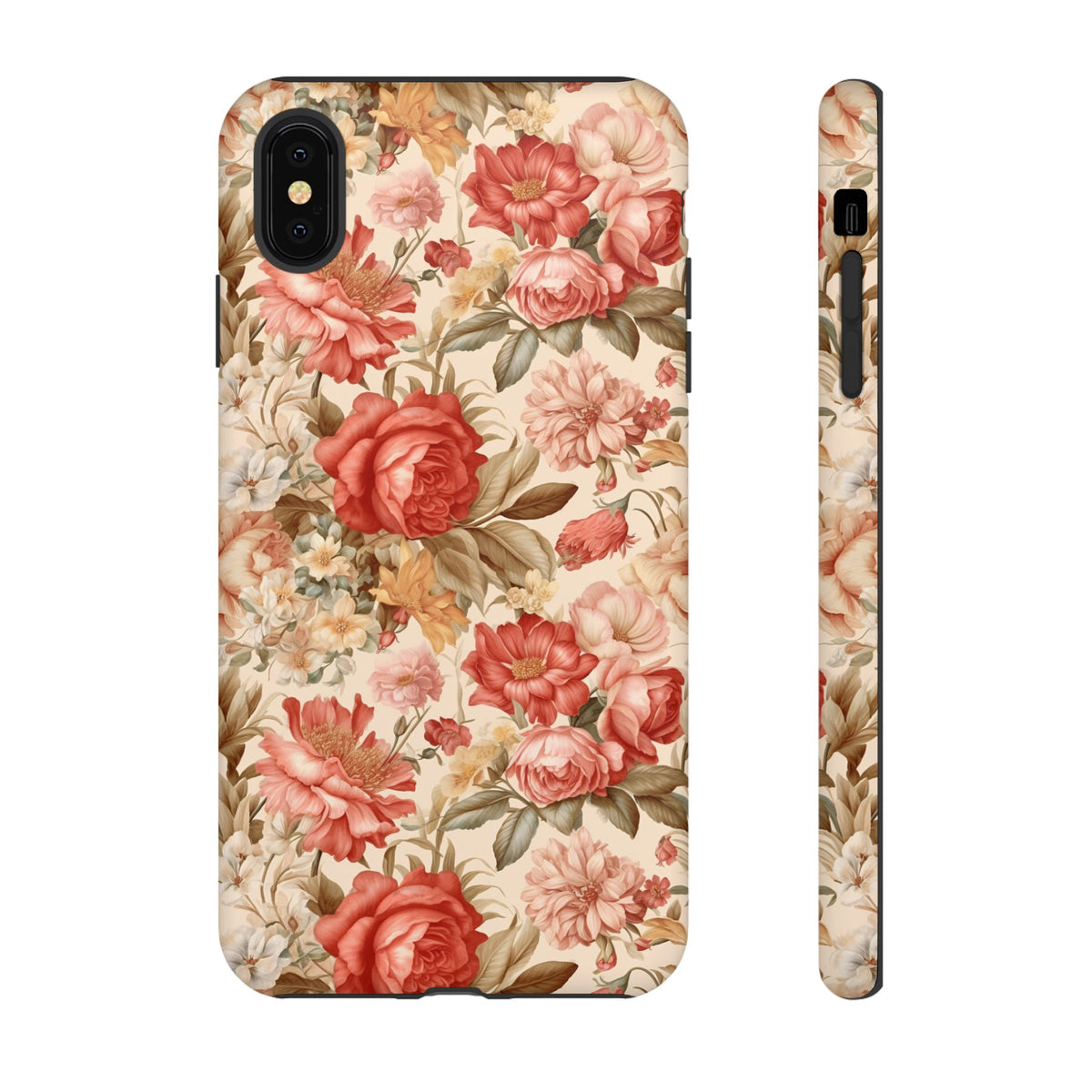 Antique Garden Botanical Phone Case - Vintage Botanical Phone Cover