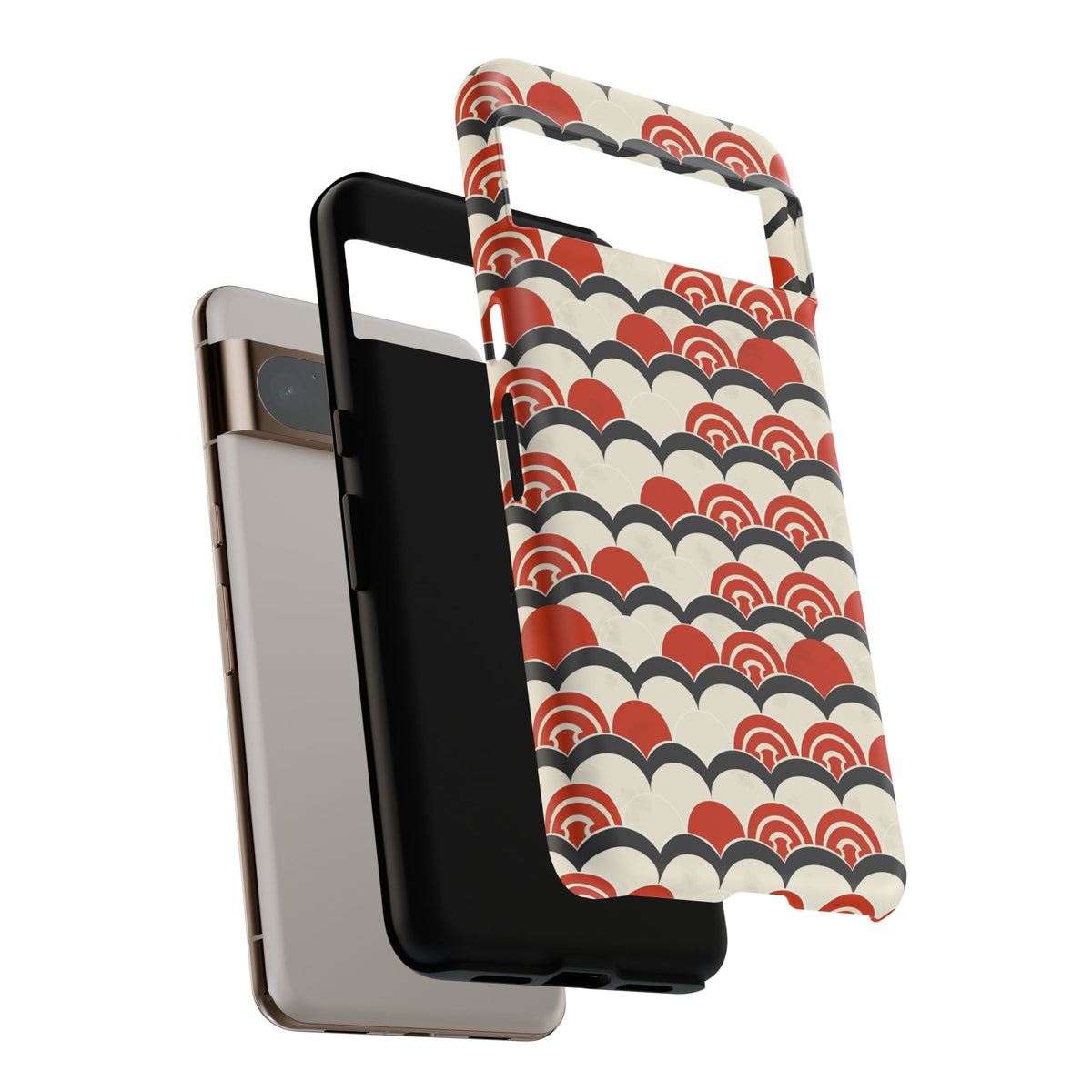 Japanese Pattern Phone Case – Elegant & Timeless Design for Your Phone 508