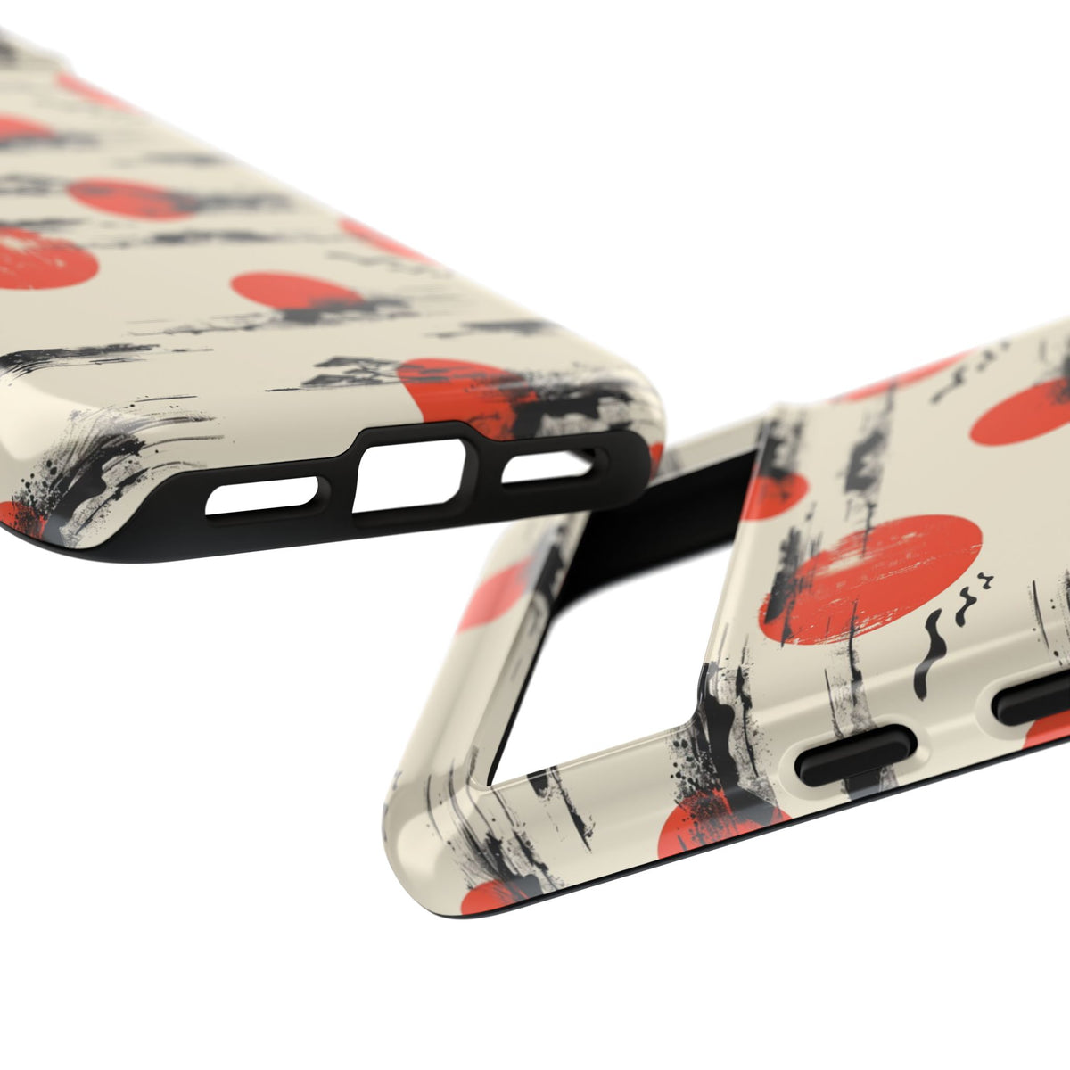 Japanese Pattern Phone Case – Elegant & Timeless Design for Your Phone 077