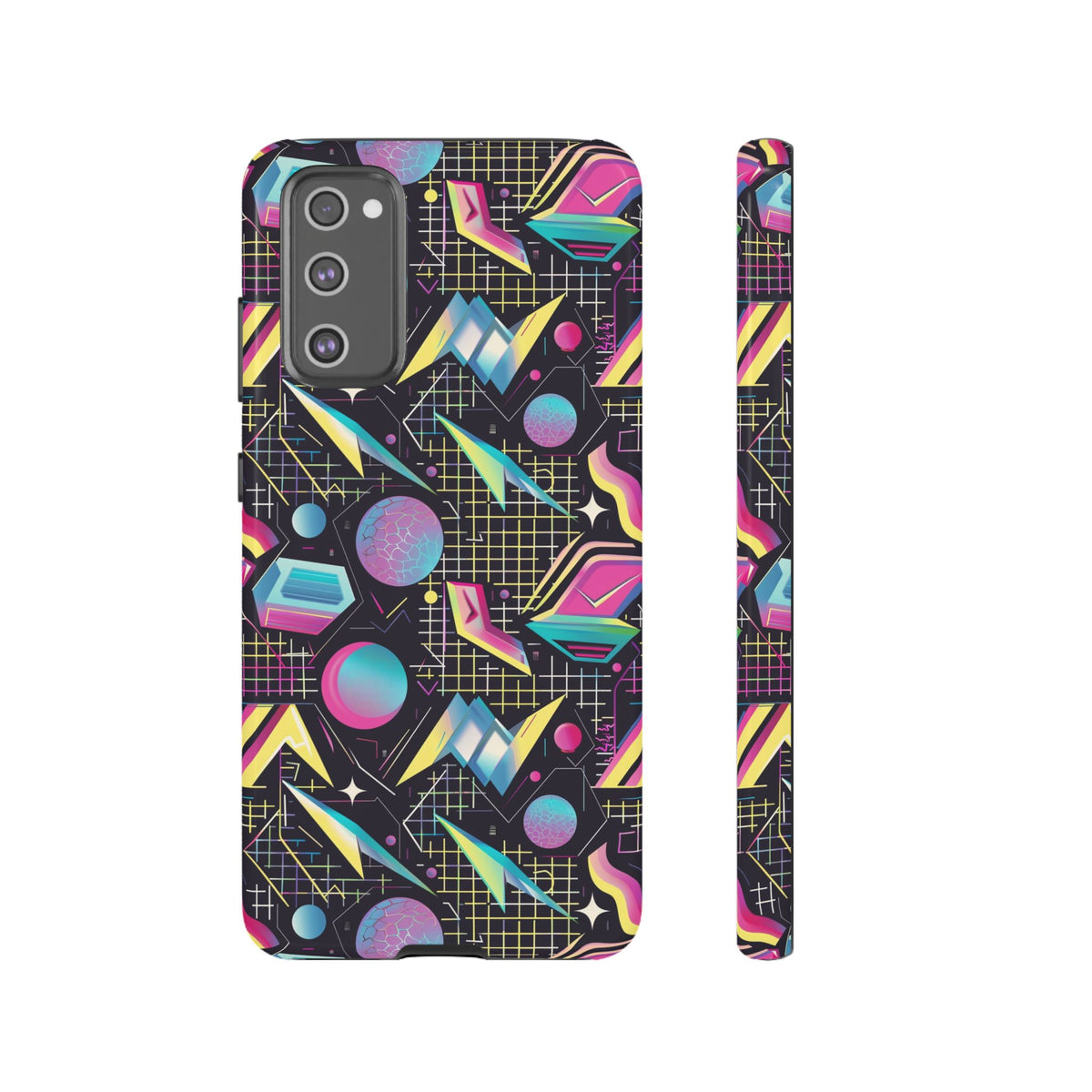 Retro 80s Seamless Phone Case – Vintage Style Meets Modern Protection 086