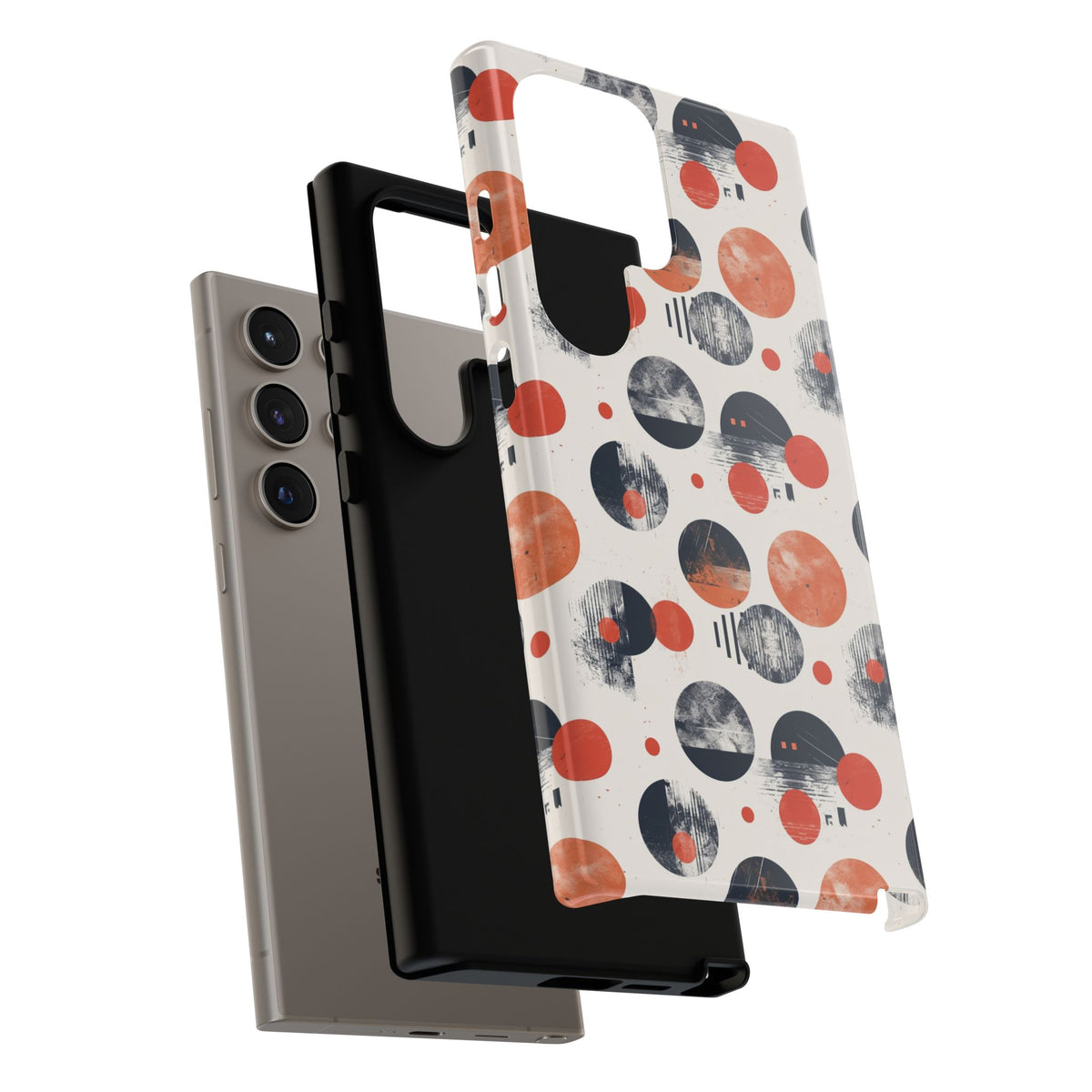 Japanese Pattern Phone Case – Elegant & Timeless Design for Your Phone 062