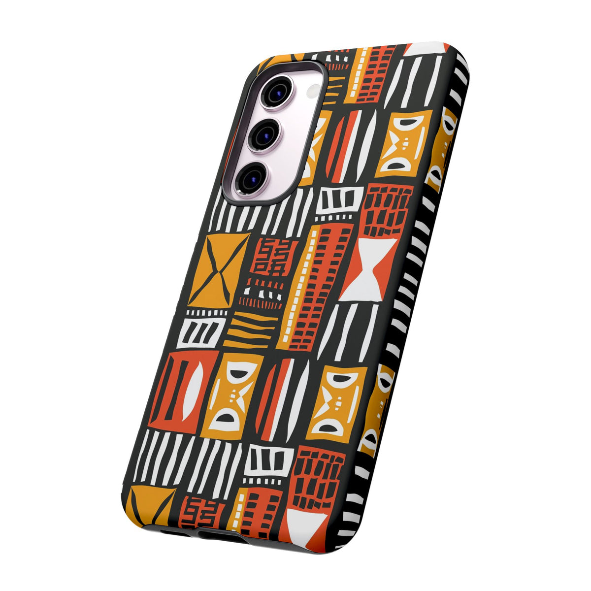 Stylish African Pattern Phone Case – Unique and Vibrant Protection 136