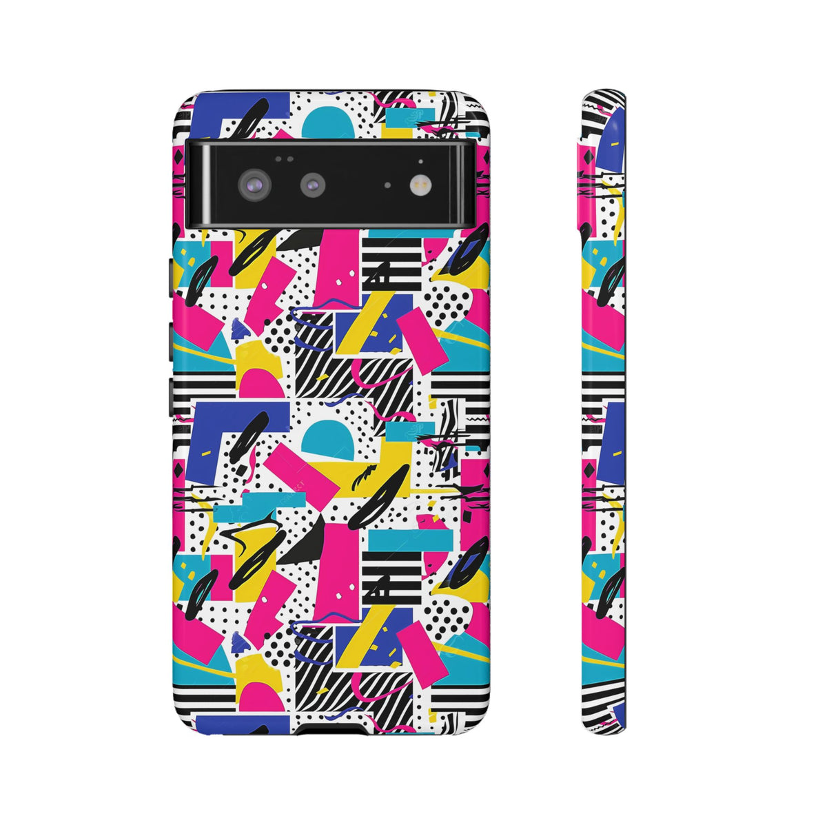 Retro 80s Seamless Phone Case – Vintage Style Meets Modern Protection 258