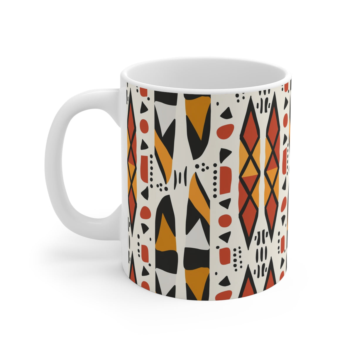 All-Over African Pattern Coffee Mug 611