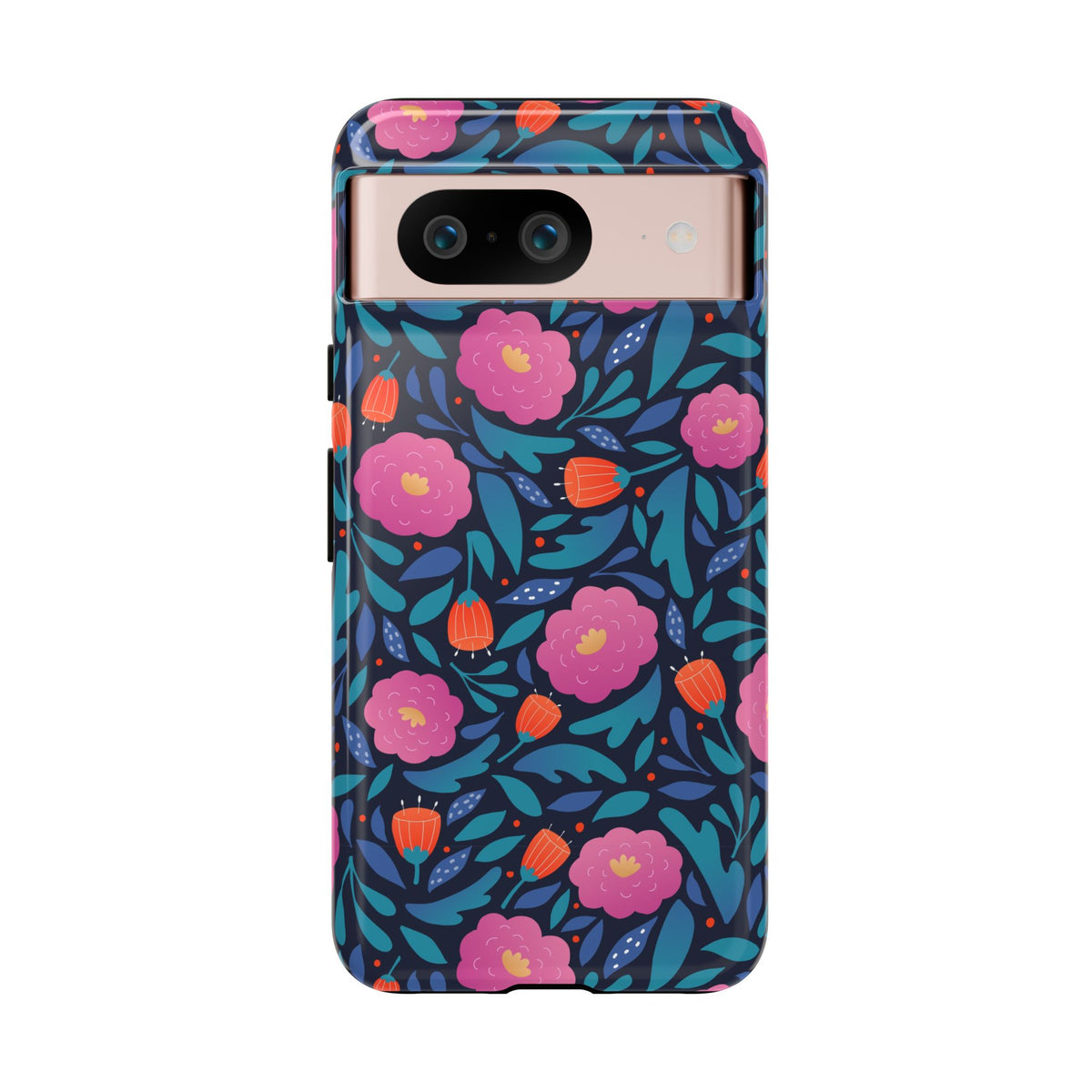 Colorful Little Flower Design Phone Case – Bright and Cheerful Floral Phone Cover 2