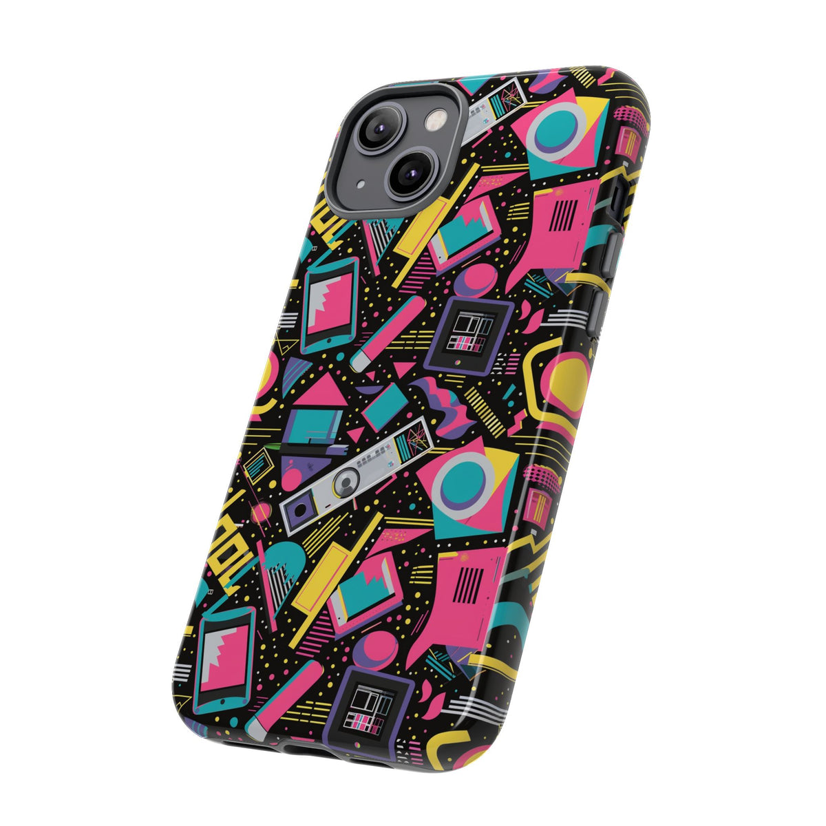 Retro 80s Seamless Phone Case – Vintage Style Meets Modern Protection 192