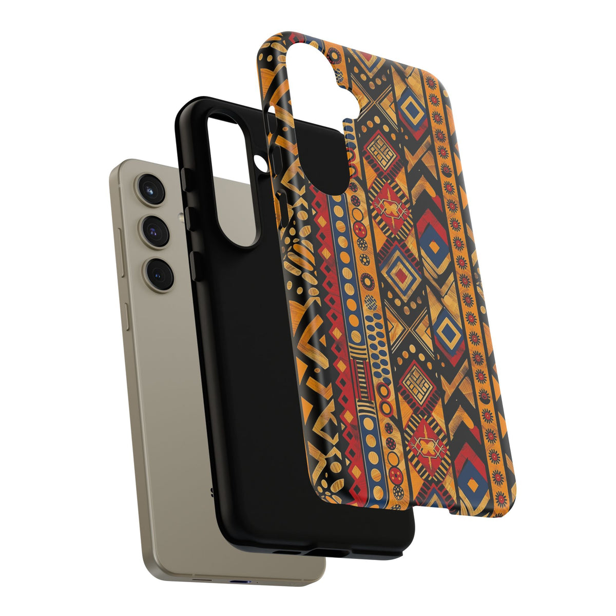 Stylish African Pattern Phone Case – Unique and Vibrant Protection 148