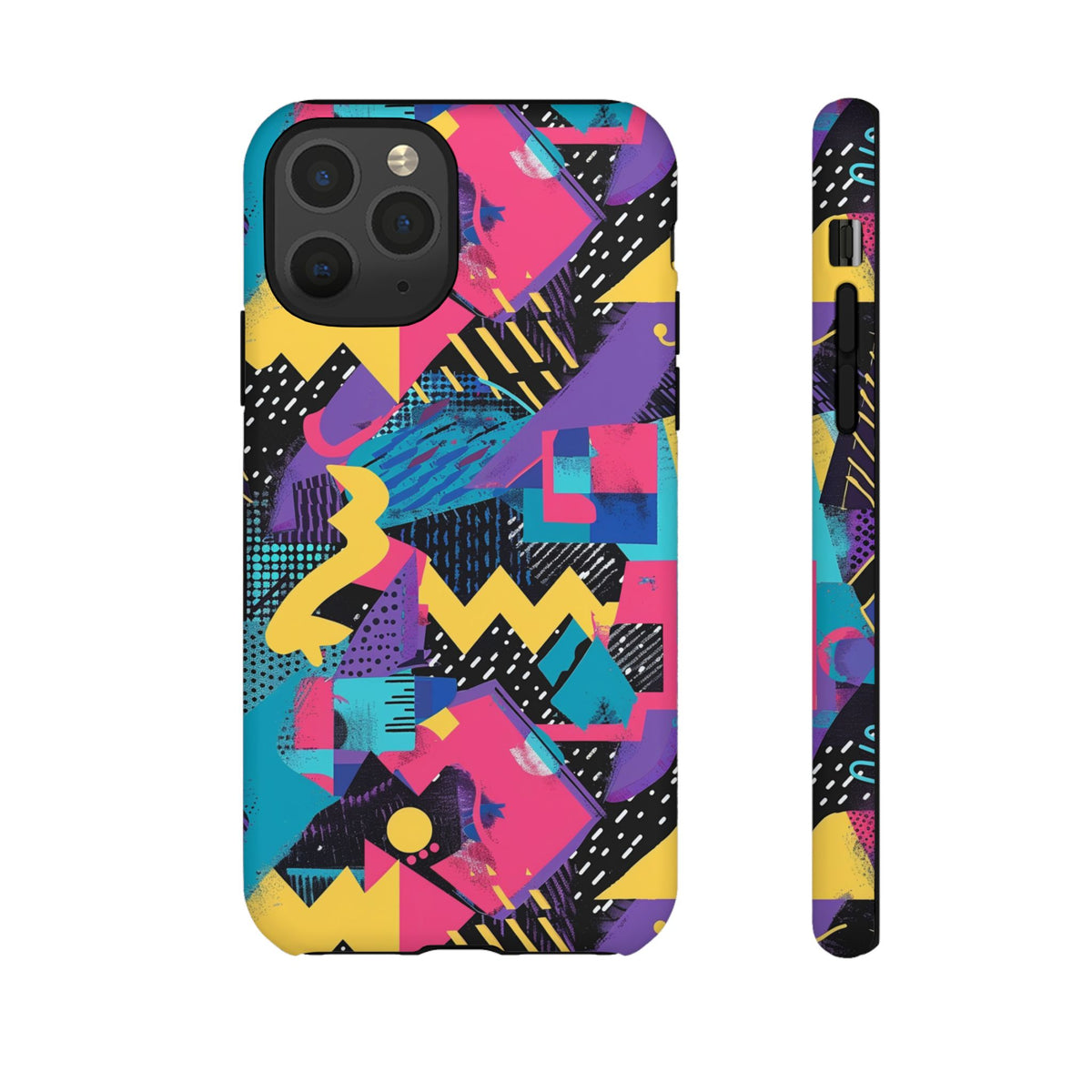 Retro 80s Seamless Phone Case – Vintage Style Meets Modern Protection 53