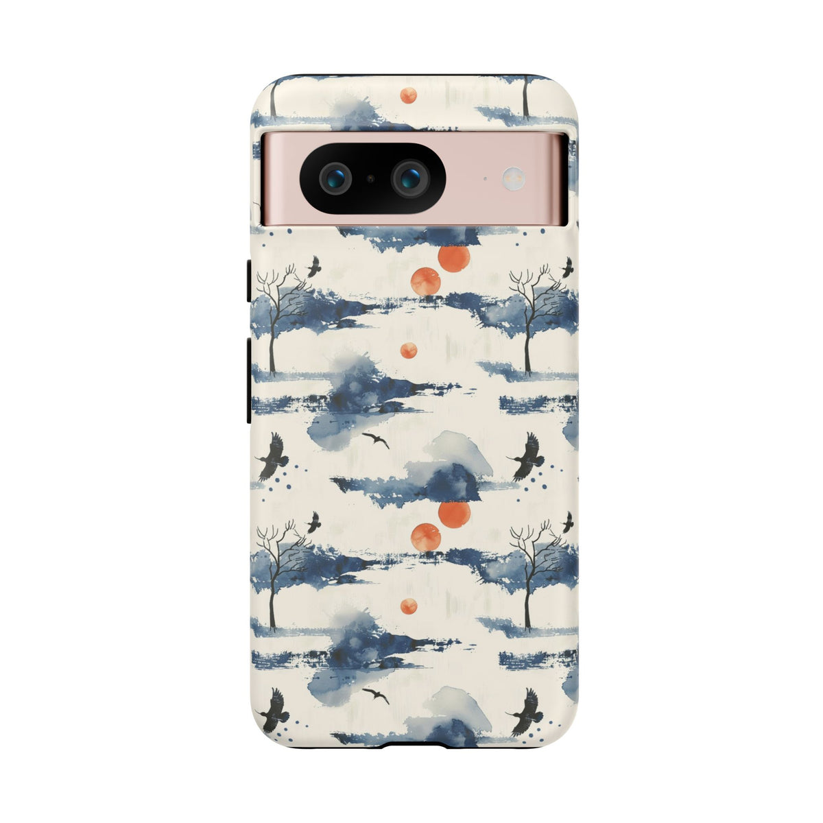 Japanese Pattern Phone Case – Elegant & Timeless Design for Your Phone 030