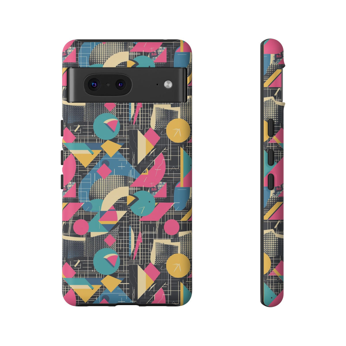 Retro 80s Seamless Phone Case – Vintage Style Meets Modern Protection 266