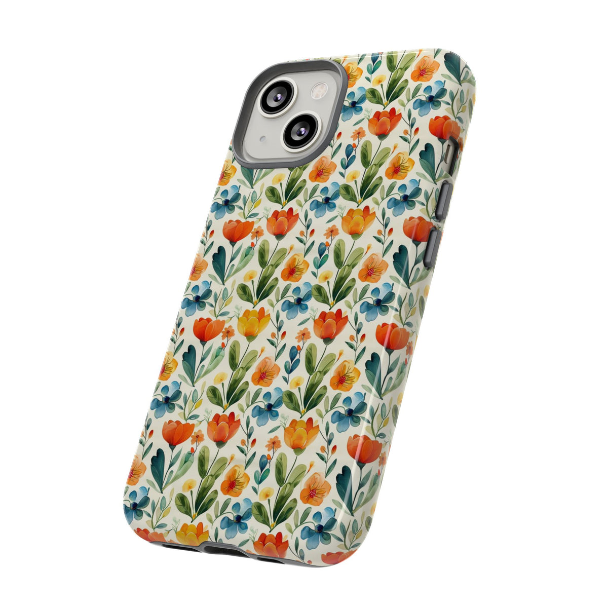 Spring Pattern Phone Case – Fresh & Vibrant Design for Your Phone 398