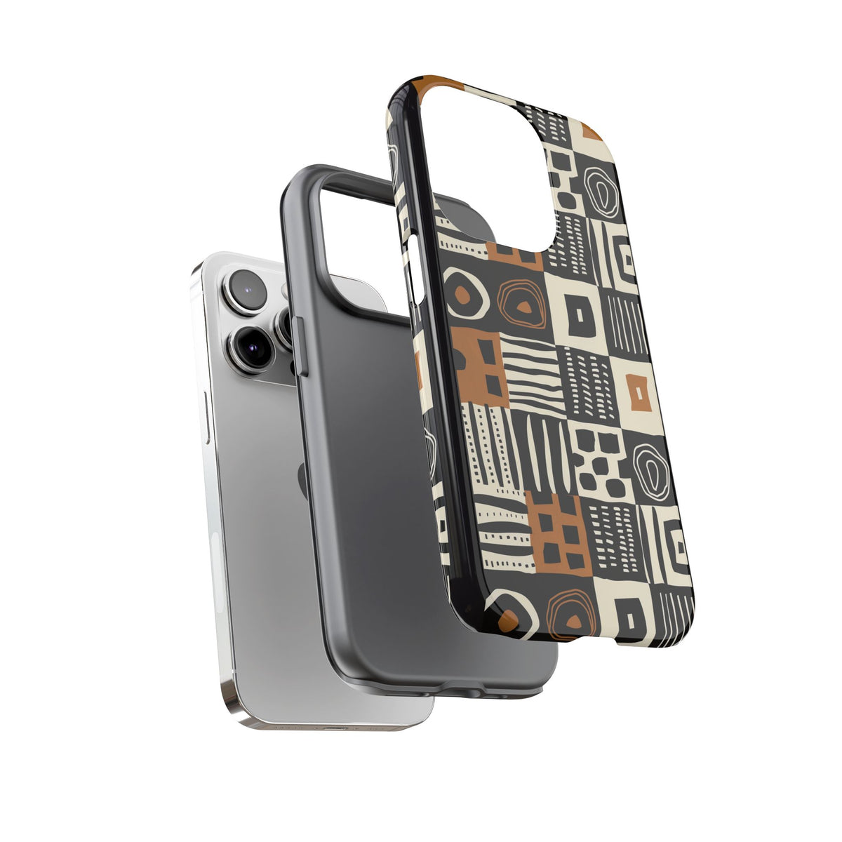Stylish African Pattern Phone Case – Unique and Vibrant Protection 168