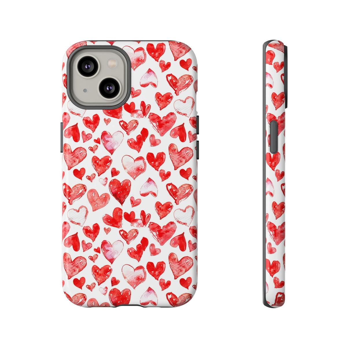 Heart Pattern Phone Case – Stylish & Loving Design for Your Device 813