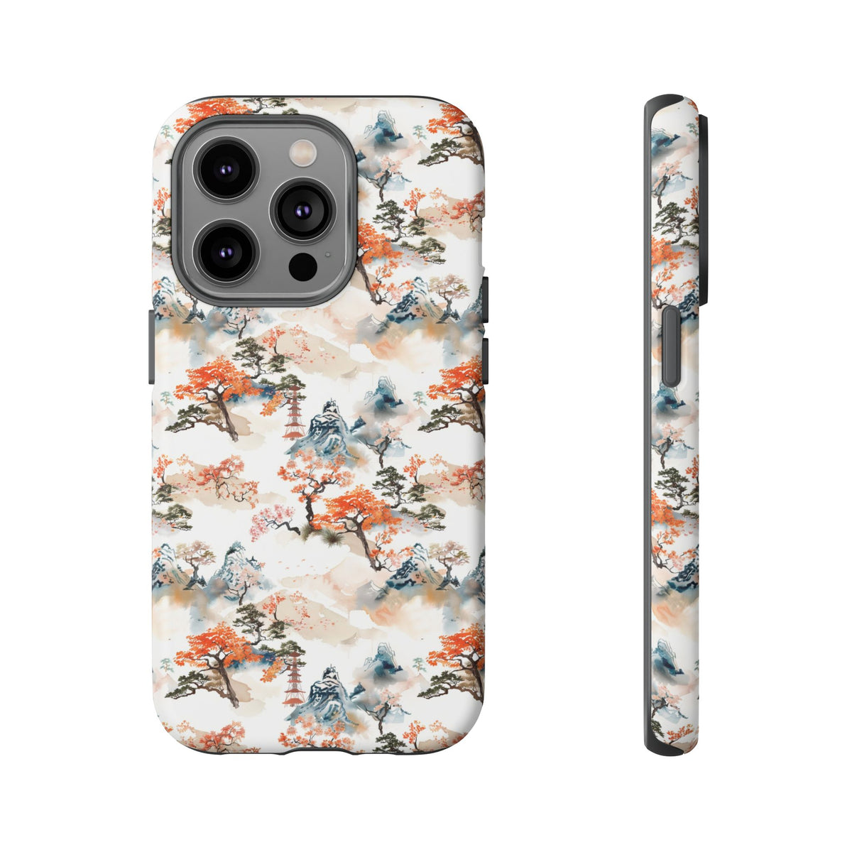 Japanese Pattern Phone Case – Elegant & Timeless Design for Your Phone 506