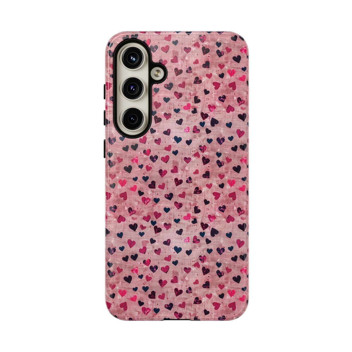 Heart Pattern Phone Case – Stylish & Loving Design for Your Device 229