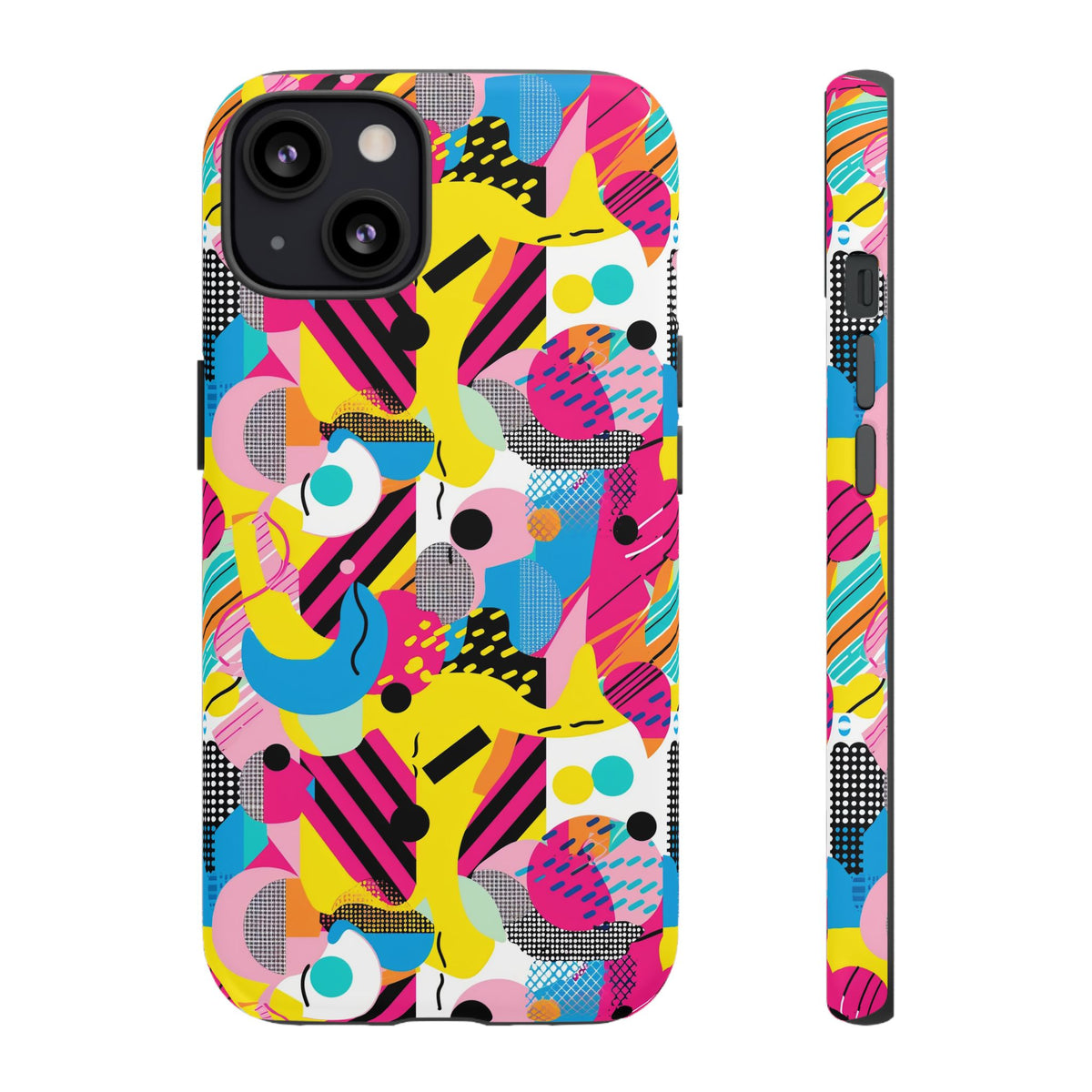 Retro 80s Seamless Phone Case – Vintage Style Meets Modern Protection 091