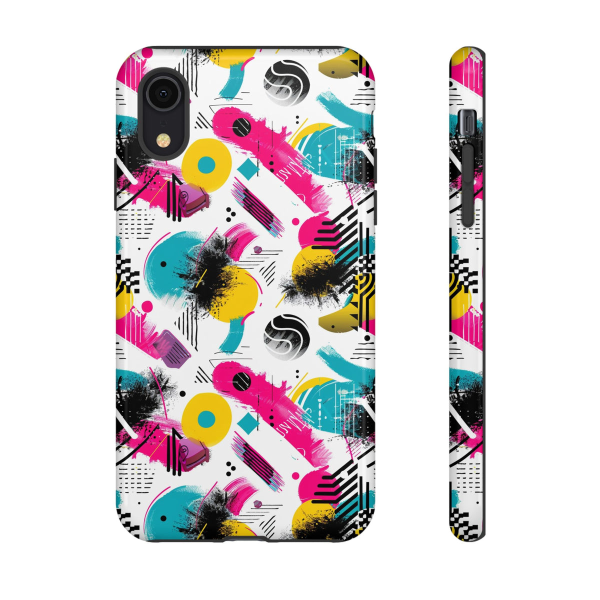 Retro 80s Seamless Phone Case – Vintage Style Meets Modern Protection 135