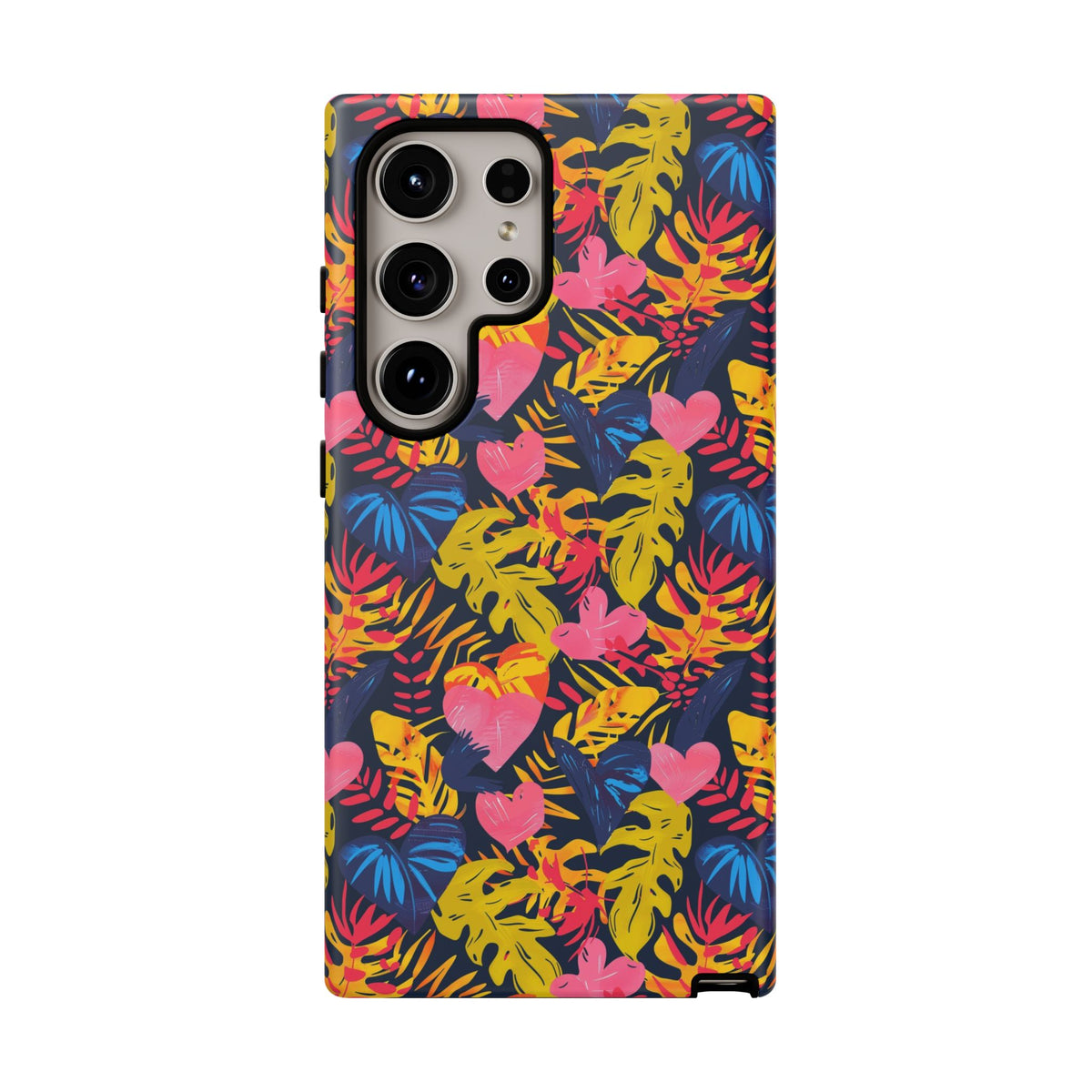 Heart Pattern Phone Case – Stylish & Loving Design for Your Device 360