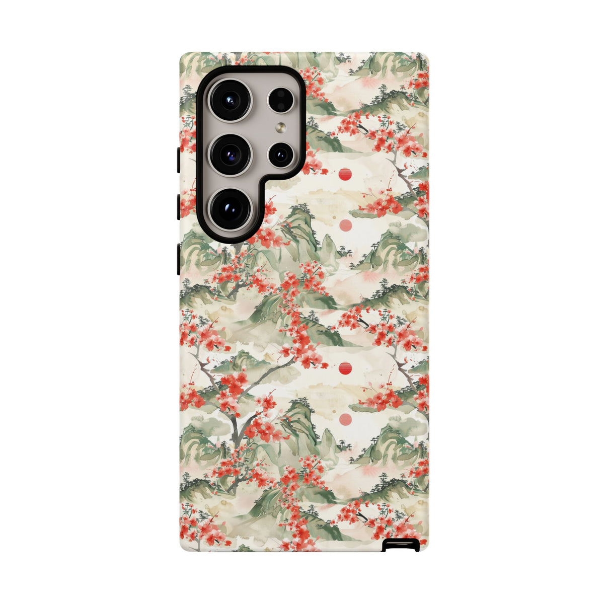 Japanese Pattern Phone Case – Elegant & Timeless Design for Your Phone 089