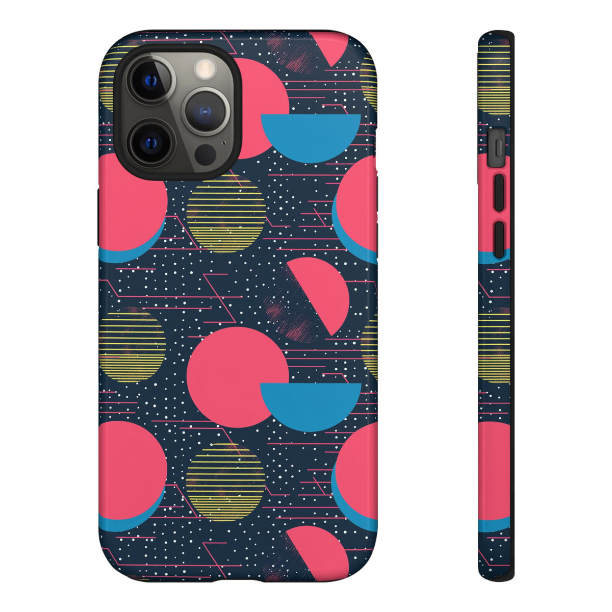 Retro 80s Seamless Phone Case – Vintage Style Meets Modern Protection 5